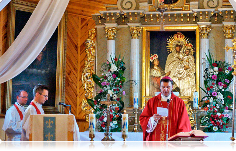 Mszy św. w ramach spotkania przewodniczył ks. bp Józef Staniewski