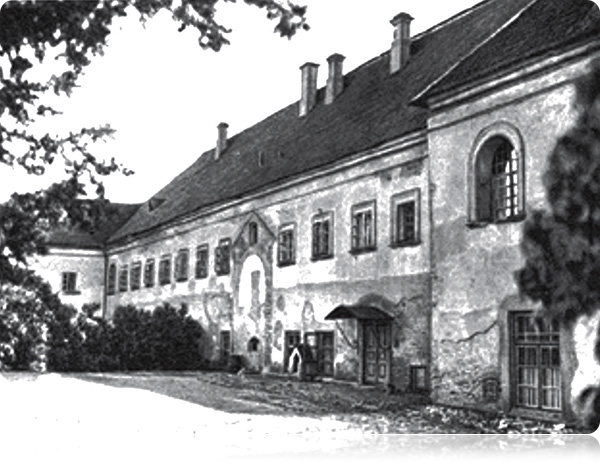 Wygląd klasztoru brygidek ze strony południowej Wygląd klasztoru brygidek ze strony południowej