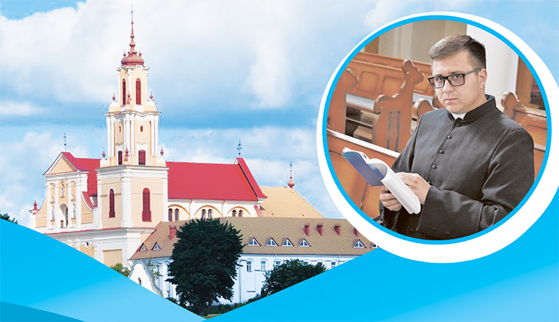 Kl. Andrzej Juchnik, alumn IV roku WSD w Grodnie,
pochodzi z parafii Świętej Rodziny w Lidzie Kl. Andrzej Juchnik, alumn IV roku WSD w Grodnie,
pochodzi z parafii Świętej Rodziny w Lidzie
