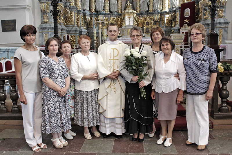 Прэзбітэрскія пасвячэнні кс. Андрэй прыняў у чэрвені 2018 г. Прэзбітэрскія пасвячэнні кс. Андрэй прыняў у чэрвені 2018 г.