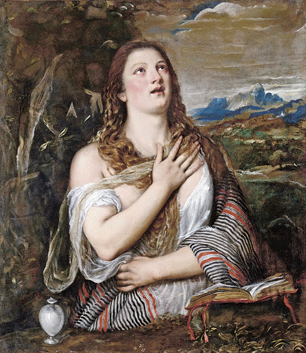 Tycjan, Maria Magdalena, 1565 r. Tycjan, Maria Magdalena, 1565 r.
