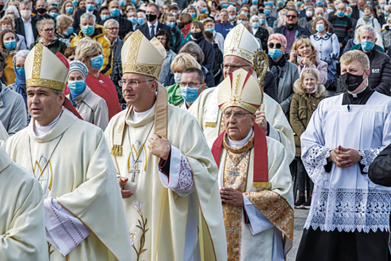 Metropolita przybył na uroczystość do Szydłowa 
na zaproszenie biskupów Litwy